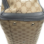 Gucci Falabella Tote Beige Gray GG Canvas — view 7