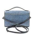 Louis Vuitton Pochette Cress Blue Black Denim Shoulder Bag — view 5