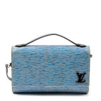 Louis Vuitton Pochette Cress Blue Black Denim Shoulder Bag