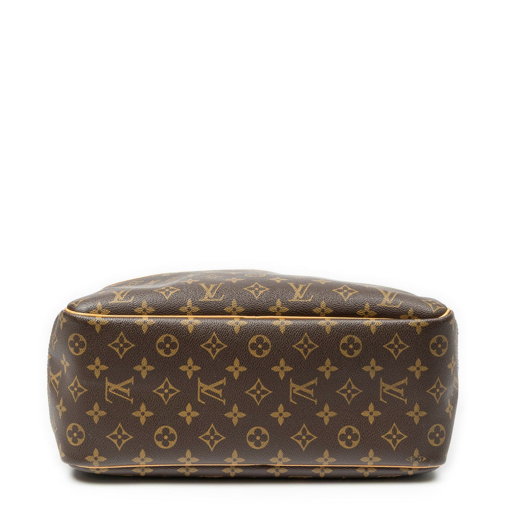 Louis Vuitton Deauville Brown Monogram Canvas Handbag — view 6
