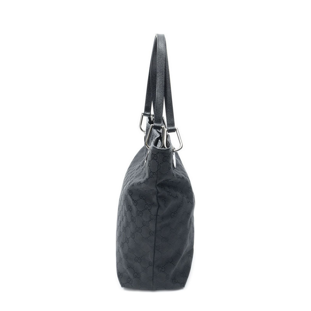 Gucci Eclipse Thor Tote Black GG Canvas — view 4