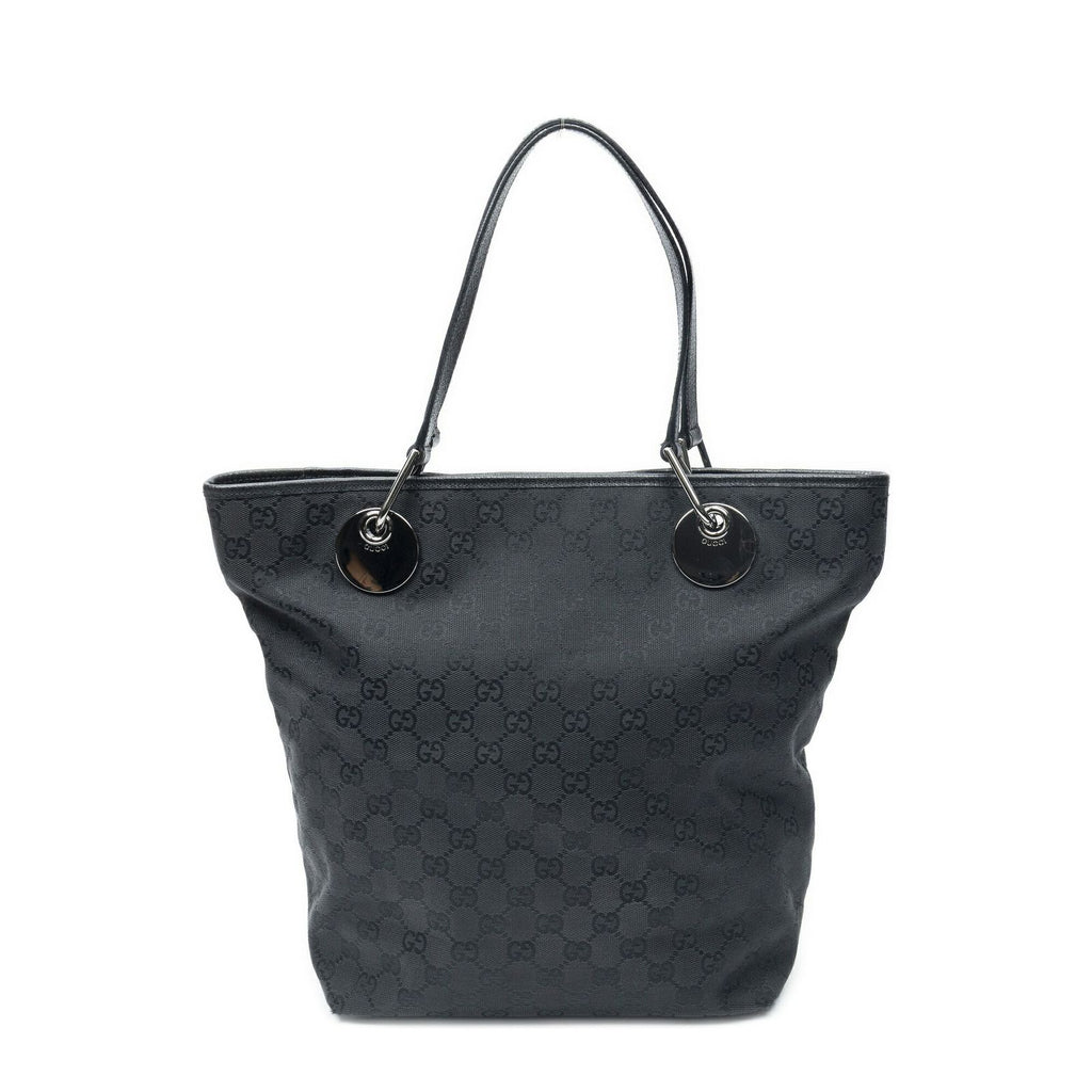 Gucci Eclipse Thor Tote Black GG Canvas