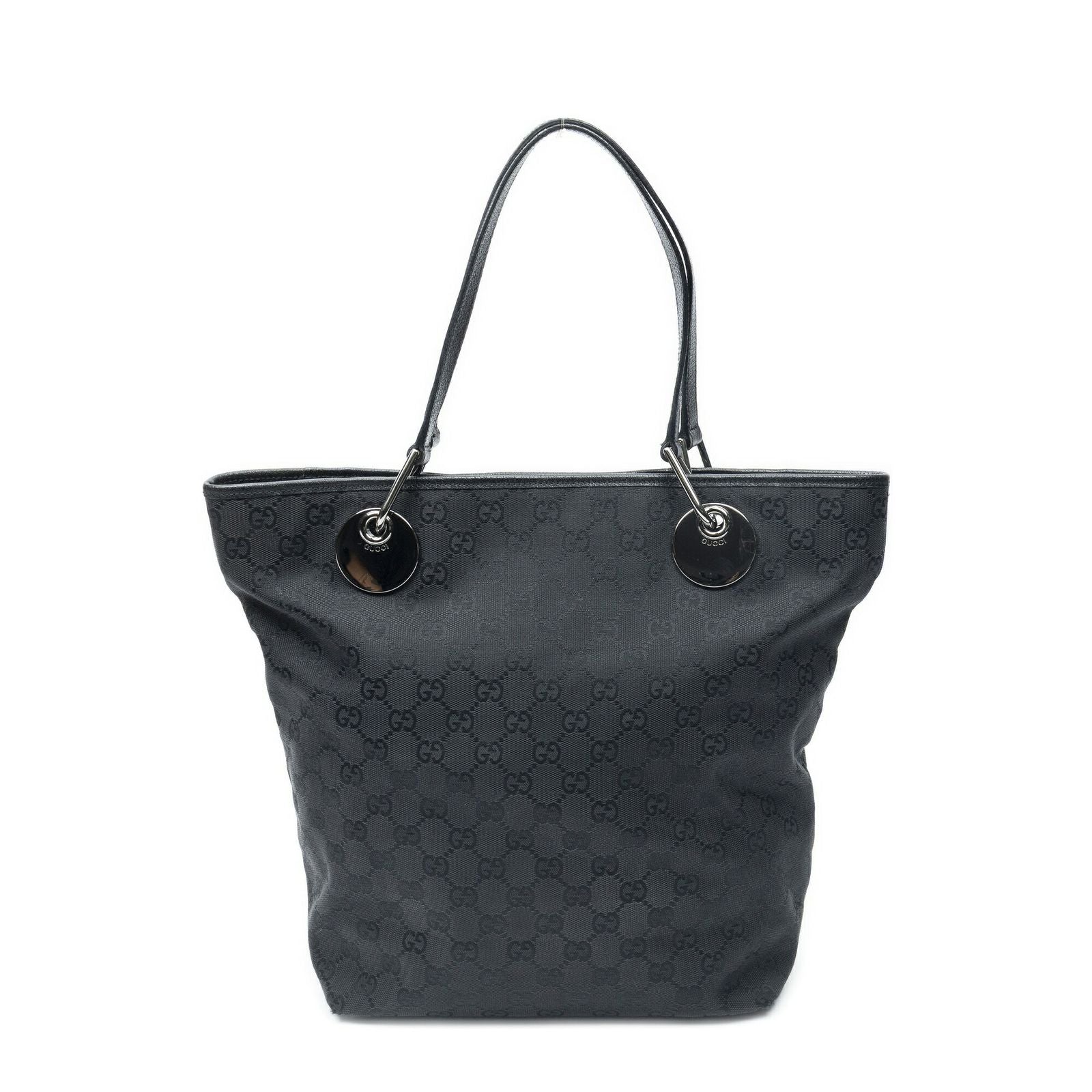 Gucci Eclipse Thor Tote Black GG Canvas