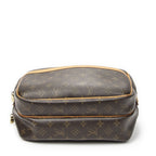Louis Vuitton Reporter Brown Monogram Canvas Shoulder Bag — view 6