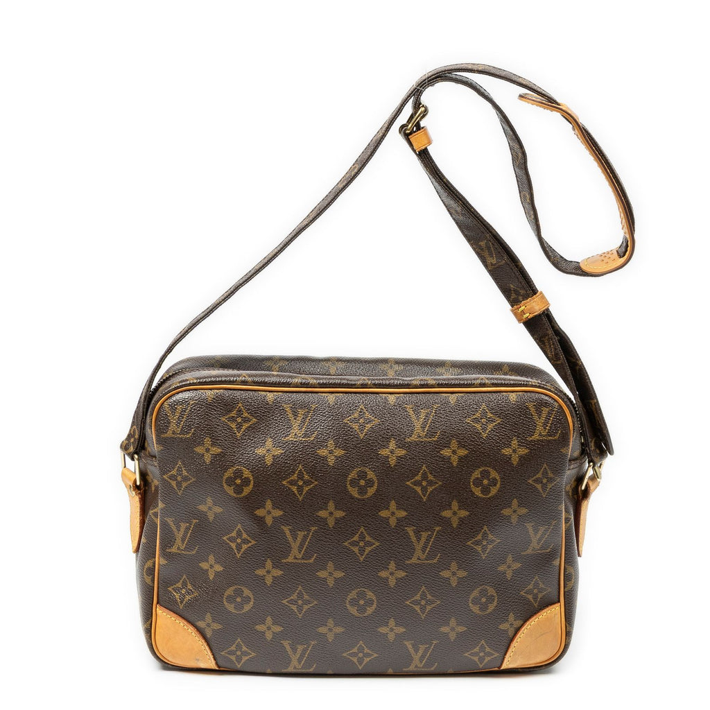 Louis Vuitton Neil Brown Monogram Canvas Shoulder Bag — view 5