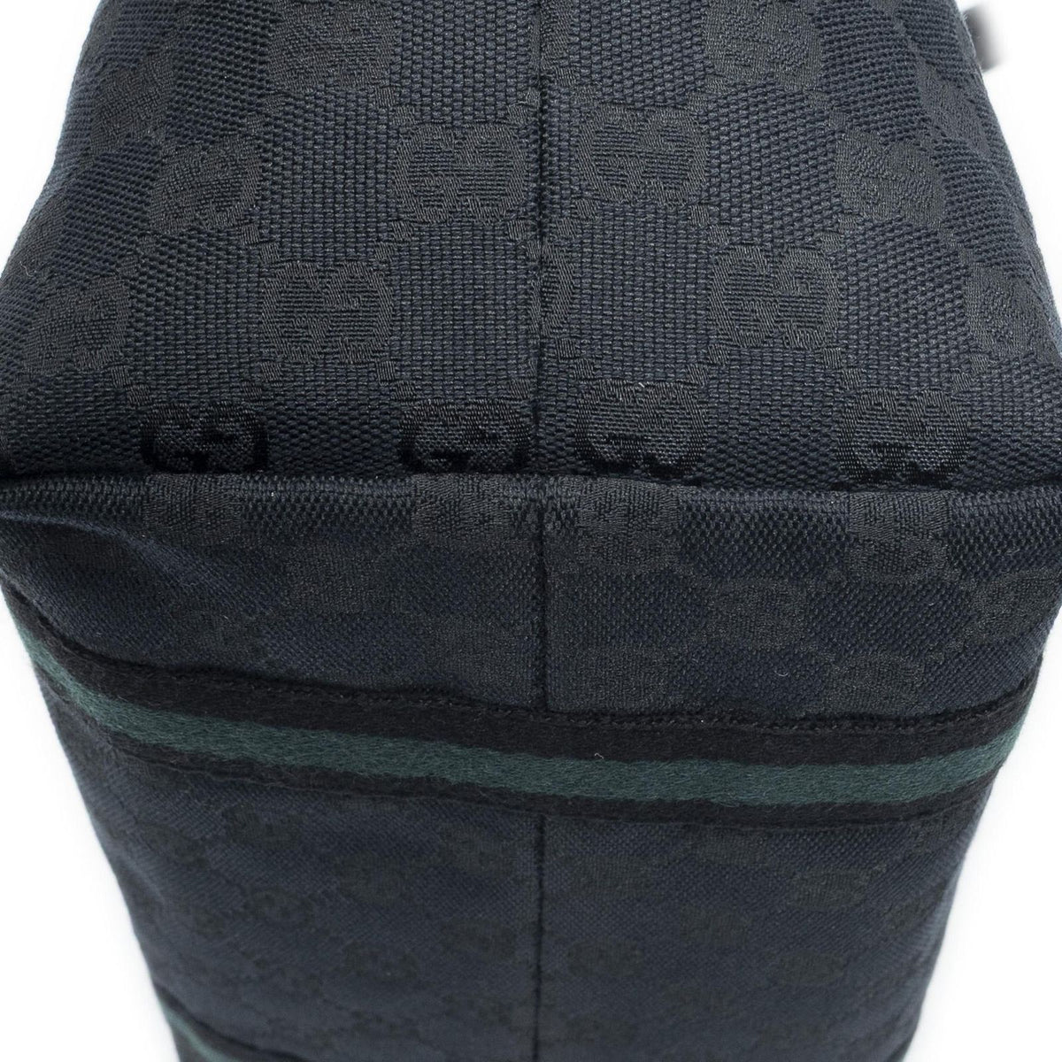 Gucci Small Web Jolicoeur Tote Black GG Canvas — view 7