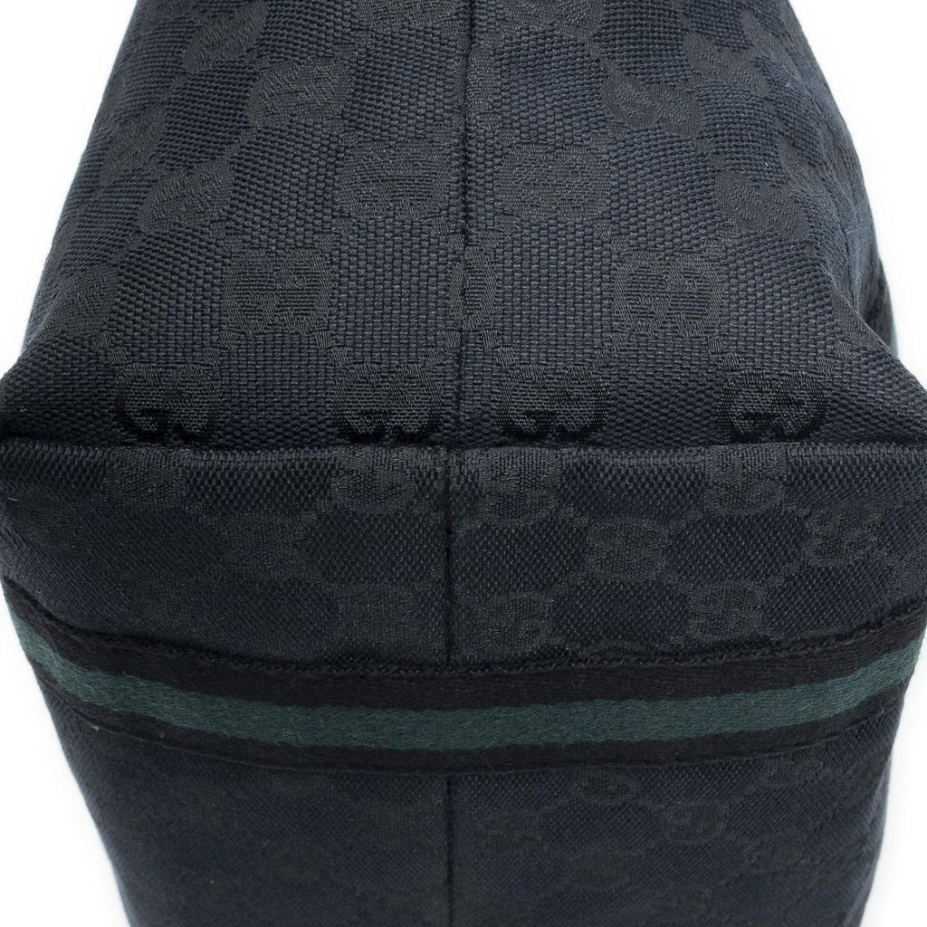 Gucci Small Web Jolicoeur Tote Black GG Canvas — view 8