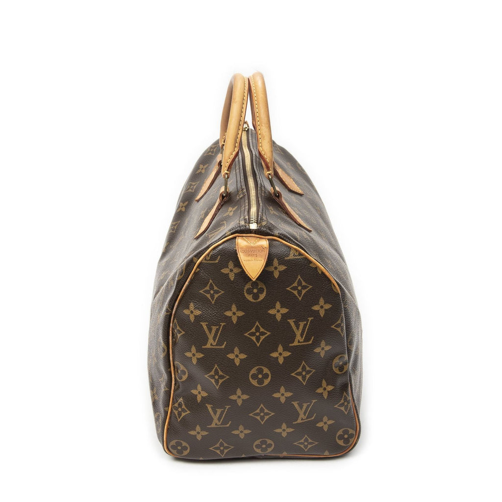 Louis Vuitton Speedy Brown Monogram Canvas Handbag — view 4