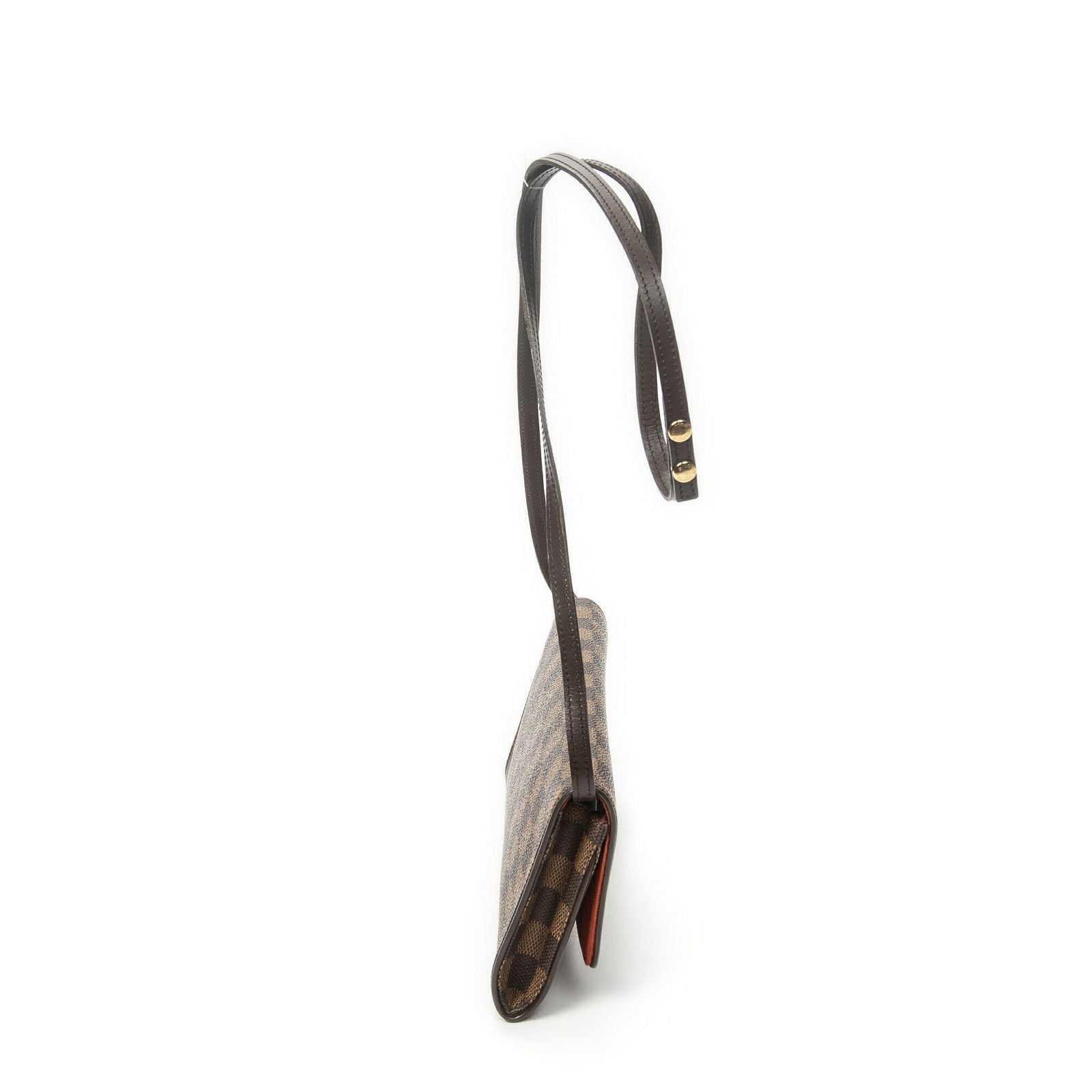 Louis Vuitton Twin Brown Damier Ebene Shoulder Bag — view 4