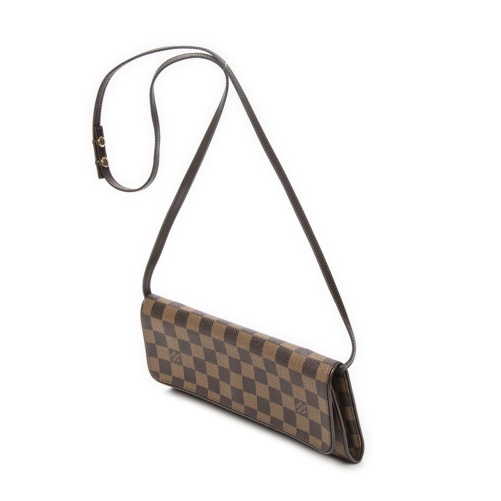 Louis Vuitton Twin Brown Damier Ebene Shoulder Bag — view 2