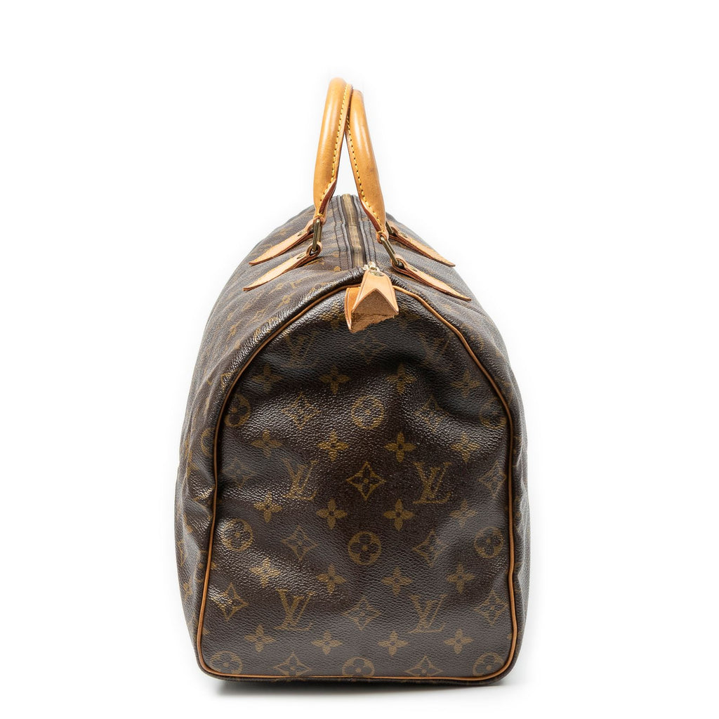 Louis Vuitton Speedy Brown Monogram Canvas Handbag — view 3