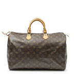 Louis Vuitton Speedy Brown Monogram Canvas Handbag — view 5