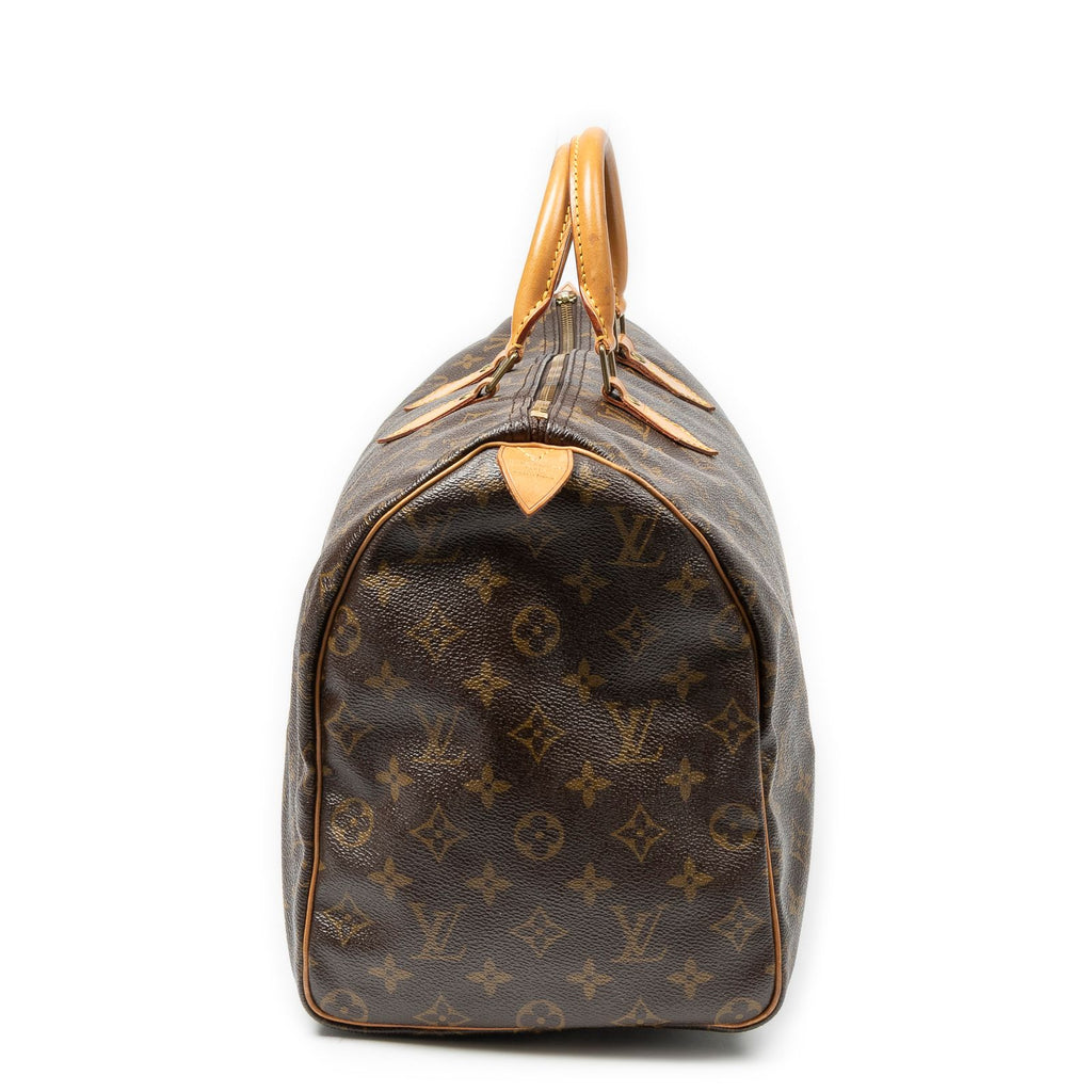 Louis Vuitton Speedy Brown Monogram Canvas Handbag — view 4