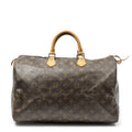 Louis Vuitton Speedy Brown Monogram Canvas Handbag