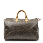 Louis Vuitton Speedy Brown Monogram Canvas Handbag