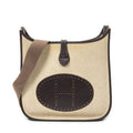 Hermes Evelyne I Beige Toile Shoulder Bag
