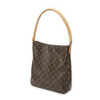 Louis Vuitton Looping Brown Monogram Canvas Shoulder Bag — view 2