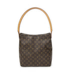 Louis Vuitton Looping Brown Monogram Canvas Shoulder Bag — view 5