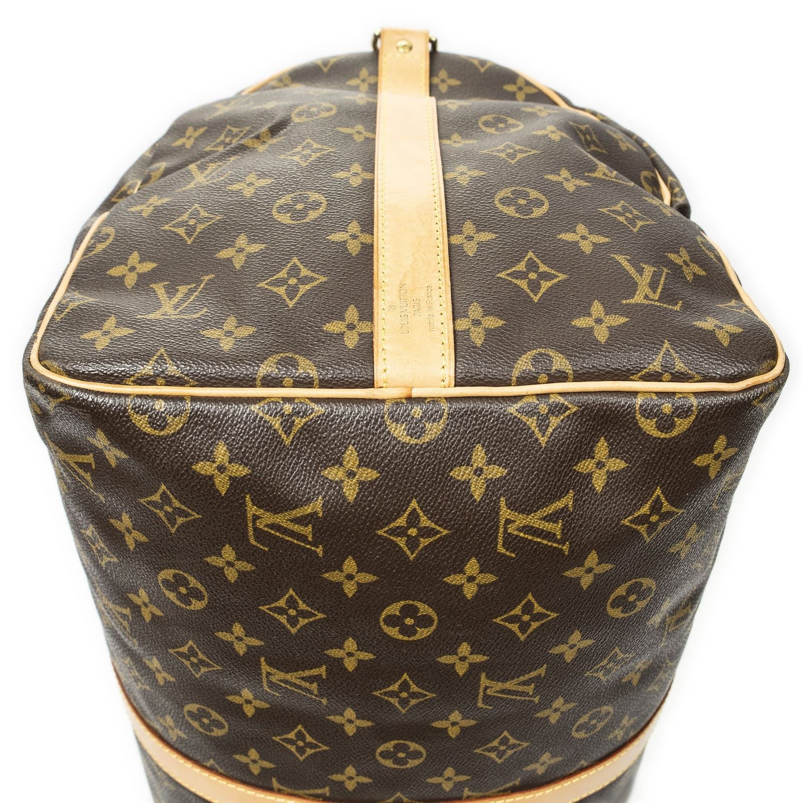 Louis Vuitton Keepall Bandouliere Brown Monogram Canvas — view 8