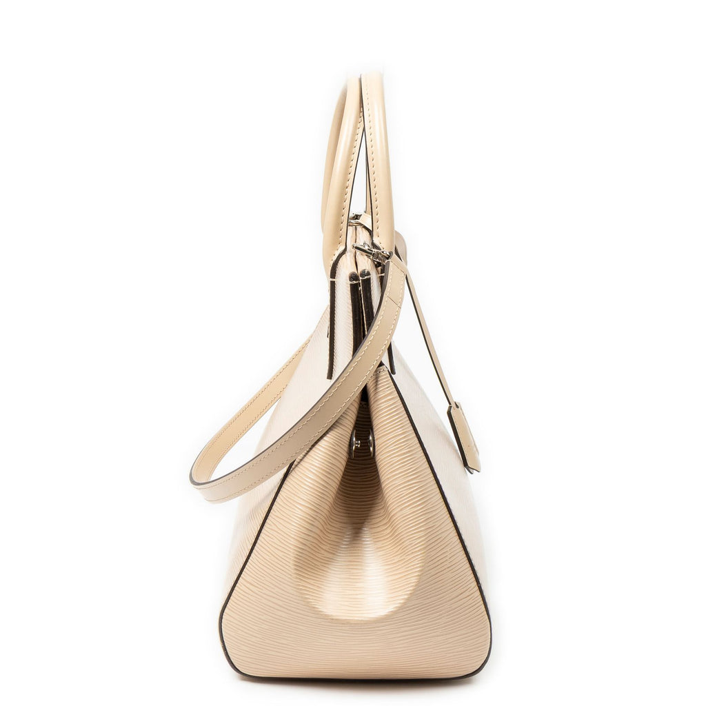 Louis Vuitton Marilyn Beige Epi Handbag — view 4