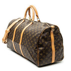 Louis Vuitton Keepall Bandouliere Brown Monogram Canvas — view 2