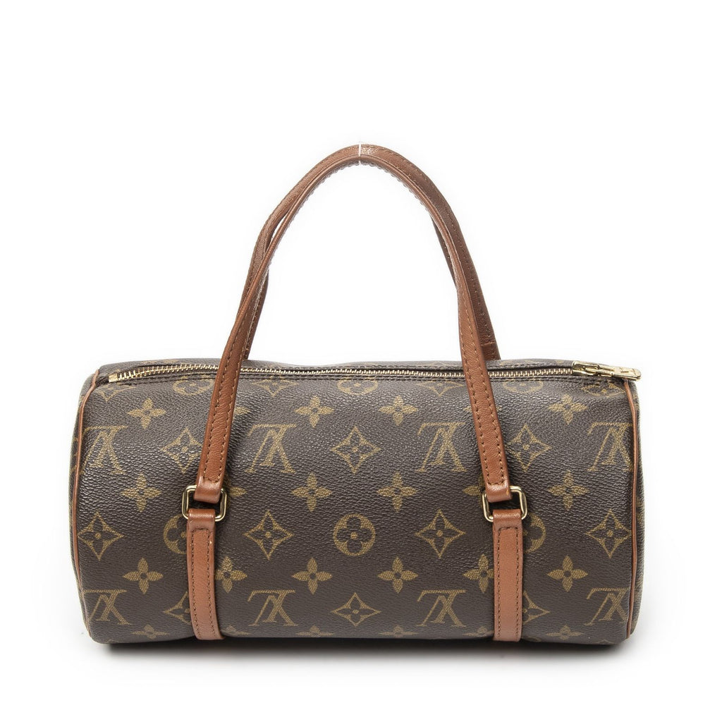 Louis Vuitton Papillon Brown Monogram Canvas Handbag — view 5