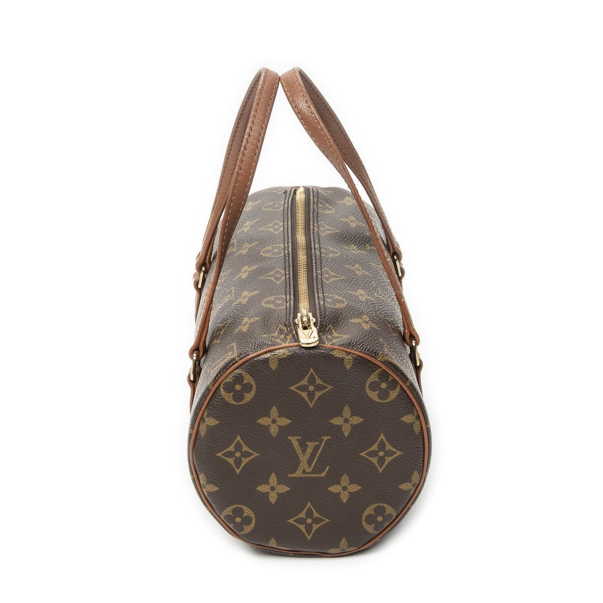 Louis Vuitton Papillon Brown Monogram Canvas Handbag — view 4