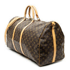 Louis Vuitton Keepall Bandouliere Brown Monogram Canvas — view 2