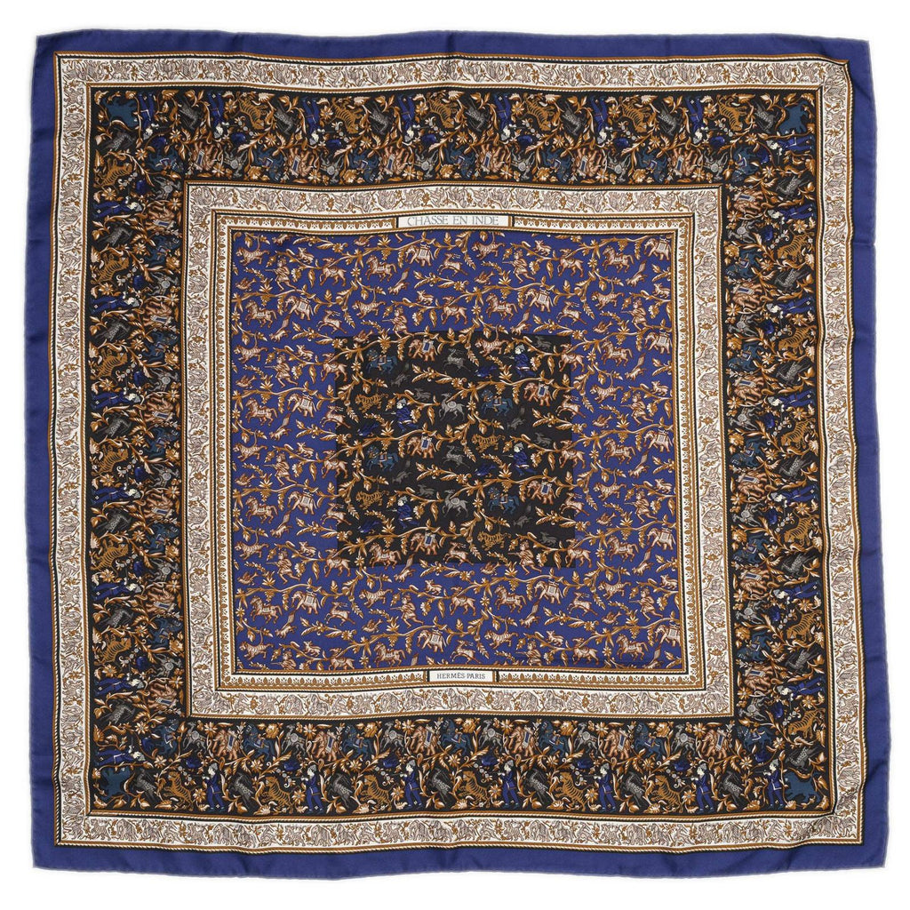 Hermes Scarf Navy — view 2