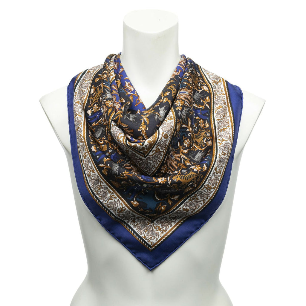 Hermes Scarf Navy