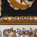 Hermes Scarf Navy — view 4