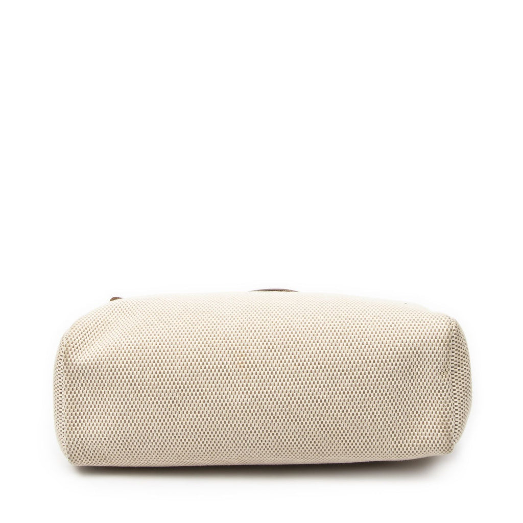 Hermes Herbag 2 in Brown Toile Gmab Handbag — view 6