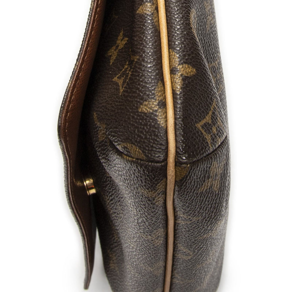 Louis Vuitton Musette Tango Brown Monogram Canvas Crossbody — view 8