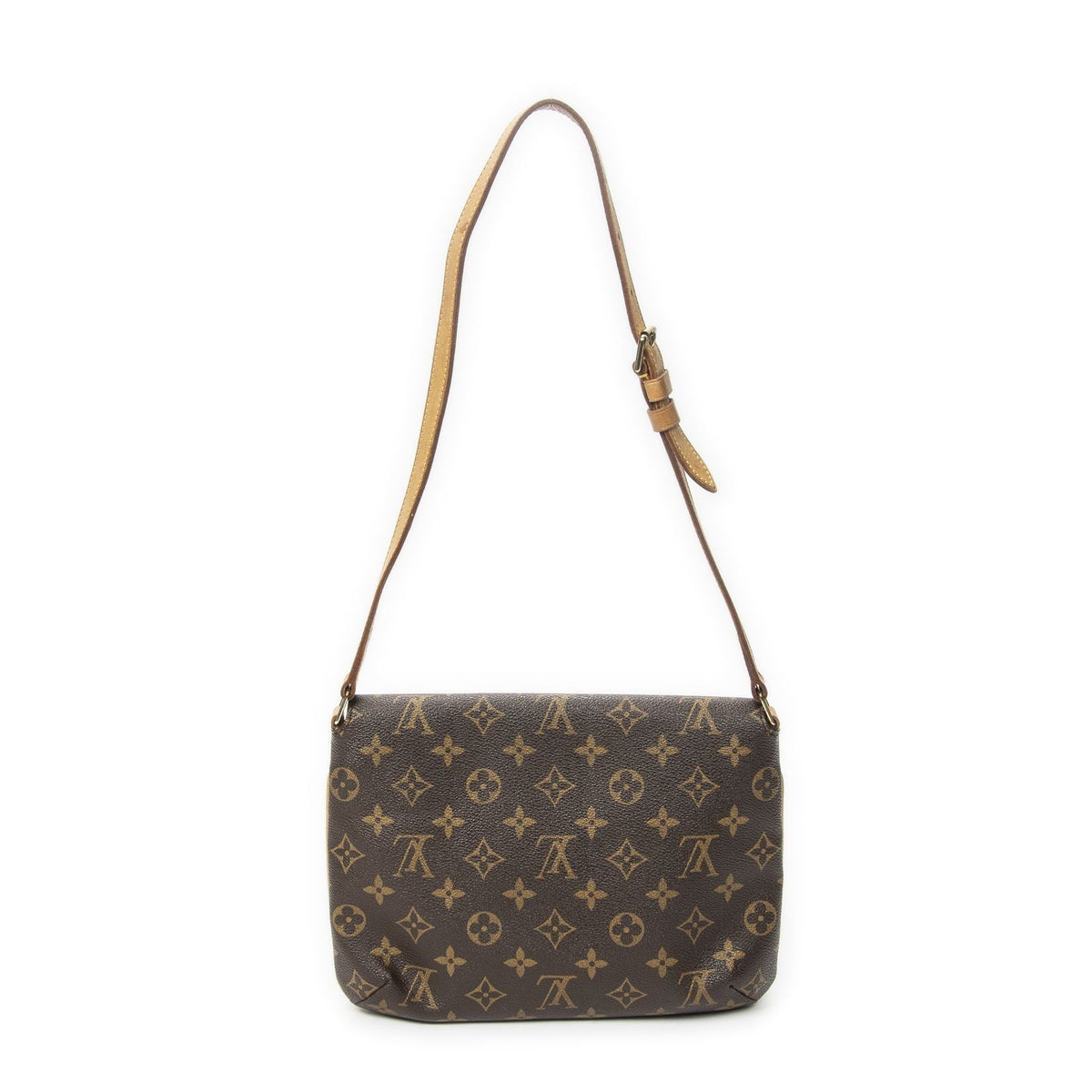 Louis Vuitton Musette Tango Brown Monogram Canvas Crossbody — view 5