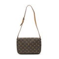 Louis Vuitton Musette Tango Brown Monogram Canvas Crossbody