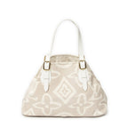 Louis Vuitton Tahitienne Cabas Beige Monogram Shoulder Bag — view 5