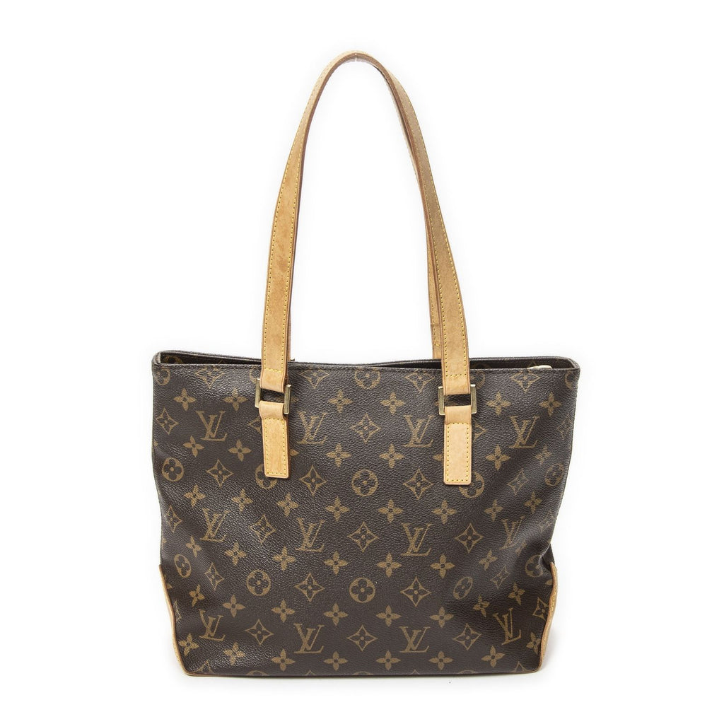 Louis Vuitton Cabas Piano Brown Monogram Canvas Tote — view 5