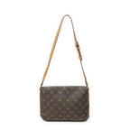 Louis Vuitton Musette Tango Brown Monogram Canvas Crossbody — view 5