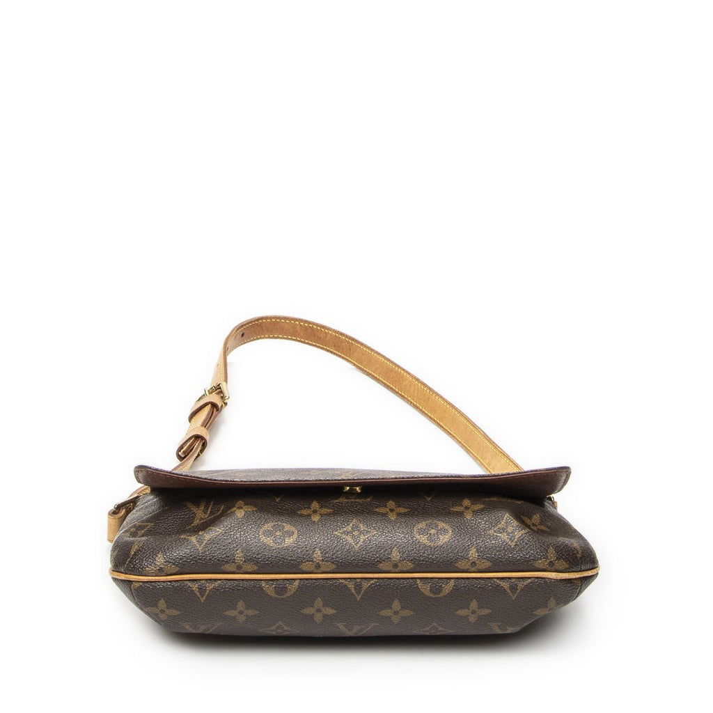 Louis Vuitton Musette Tango Brown Monogram Canvas Crossbody — view 6