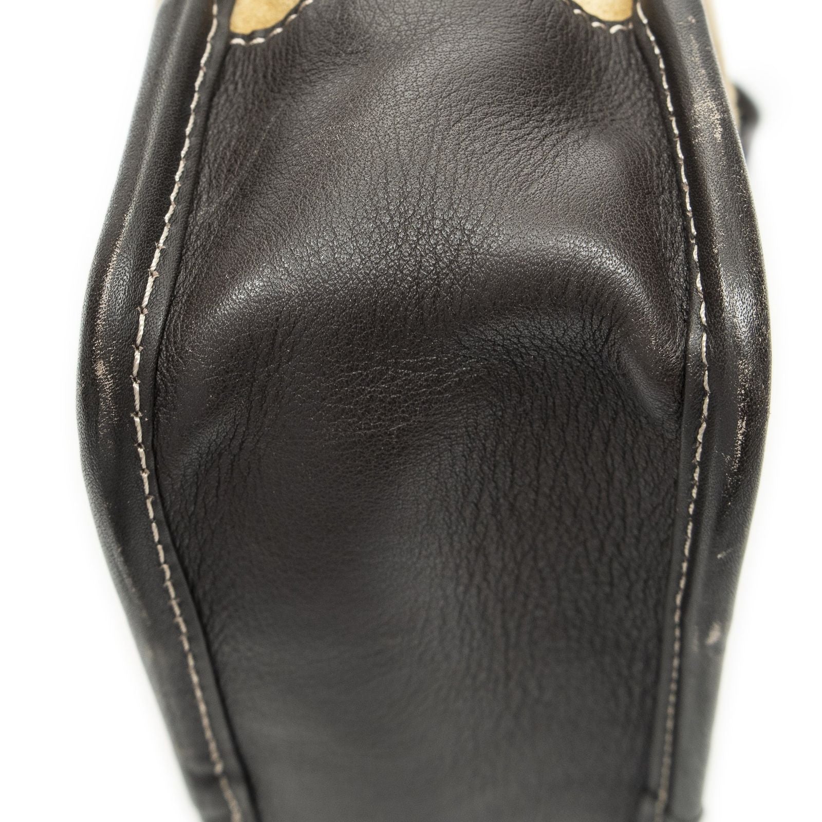 Loewe Anagram Vertical Messenger Tan Brown Suede Leather — view 7