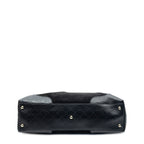 Gucci Medium Joy Tote Black Guccissima Suede — view 6