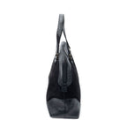 Gucci Medium Joy Tote Black Guccissima Suede — view 3