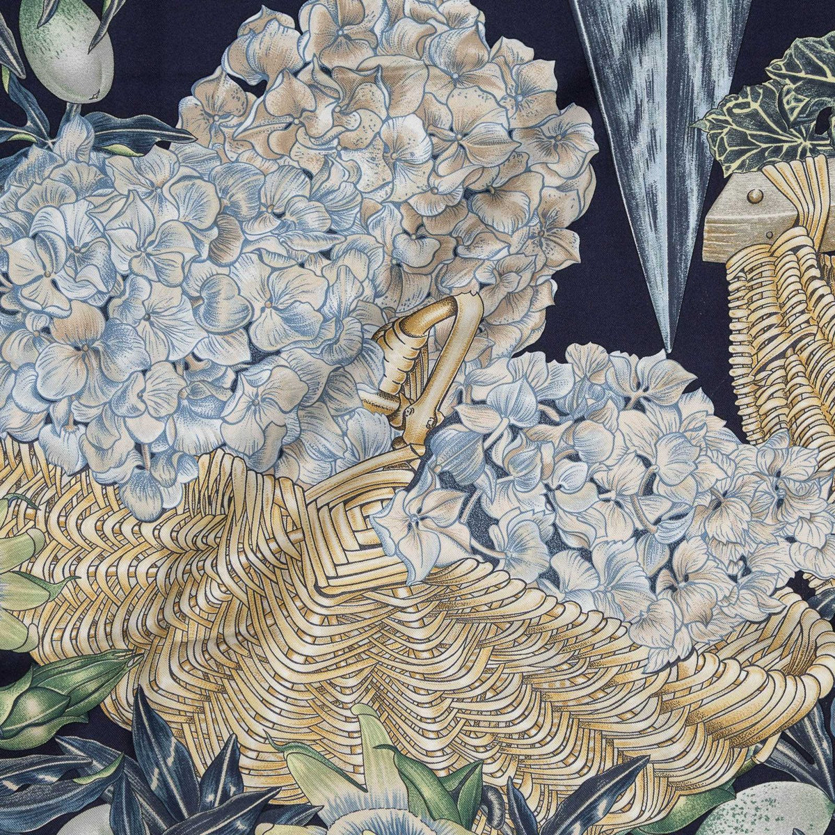 Hermes Scarf Navy — view 3