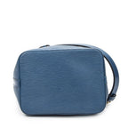 Louis Vuitton Noe Blue Epi Bucket Bag — view 6