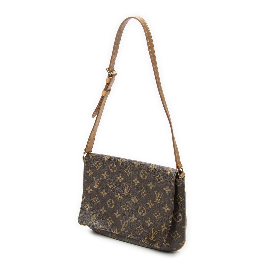 Louis Vuitton Musette Tango Brown Monogram Canvas Crossbody — view 2