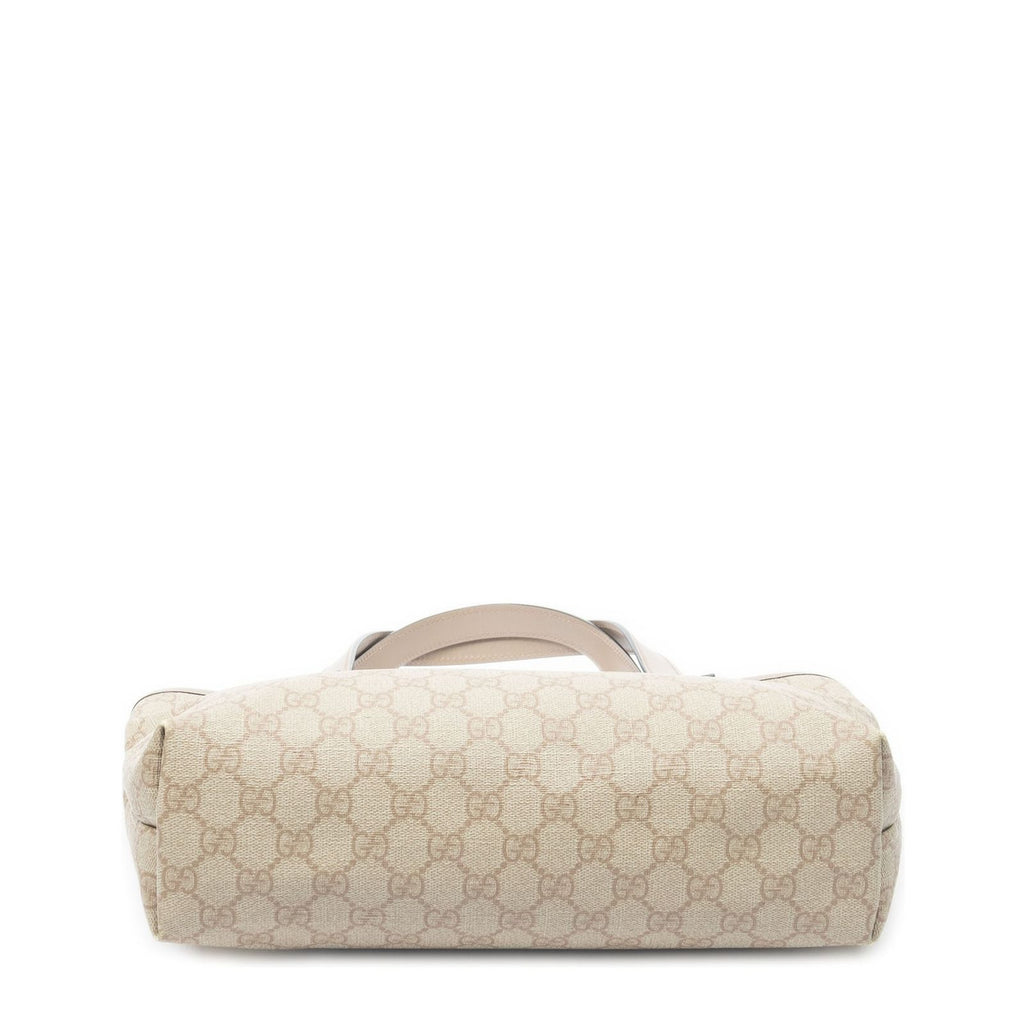 Gucci Small Joy Tote Beige Pink Supreme Canvas — view 6