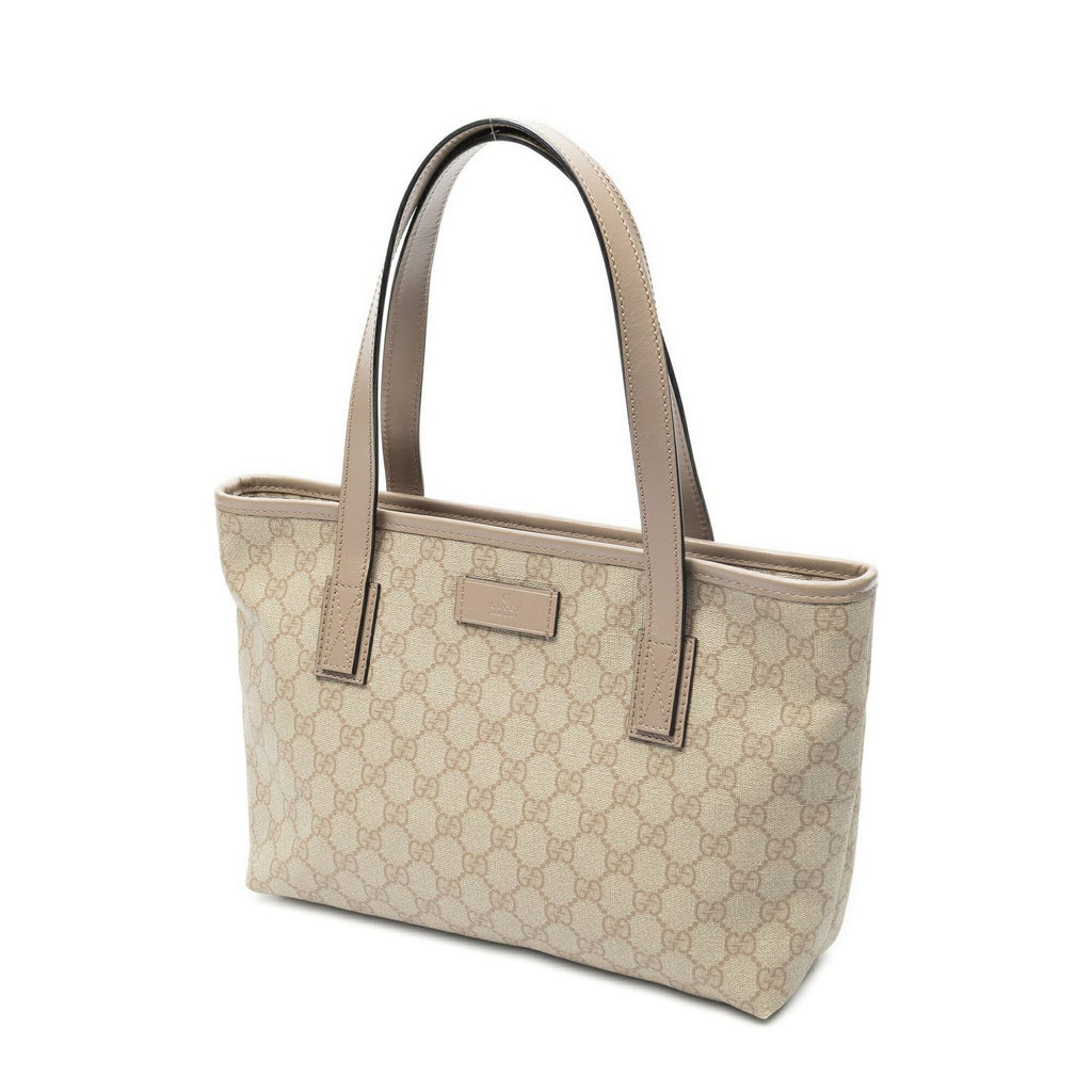 Gucci Small Joy Tote Beige Pink Supreme Canvas — view 2