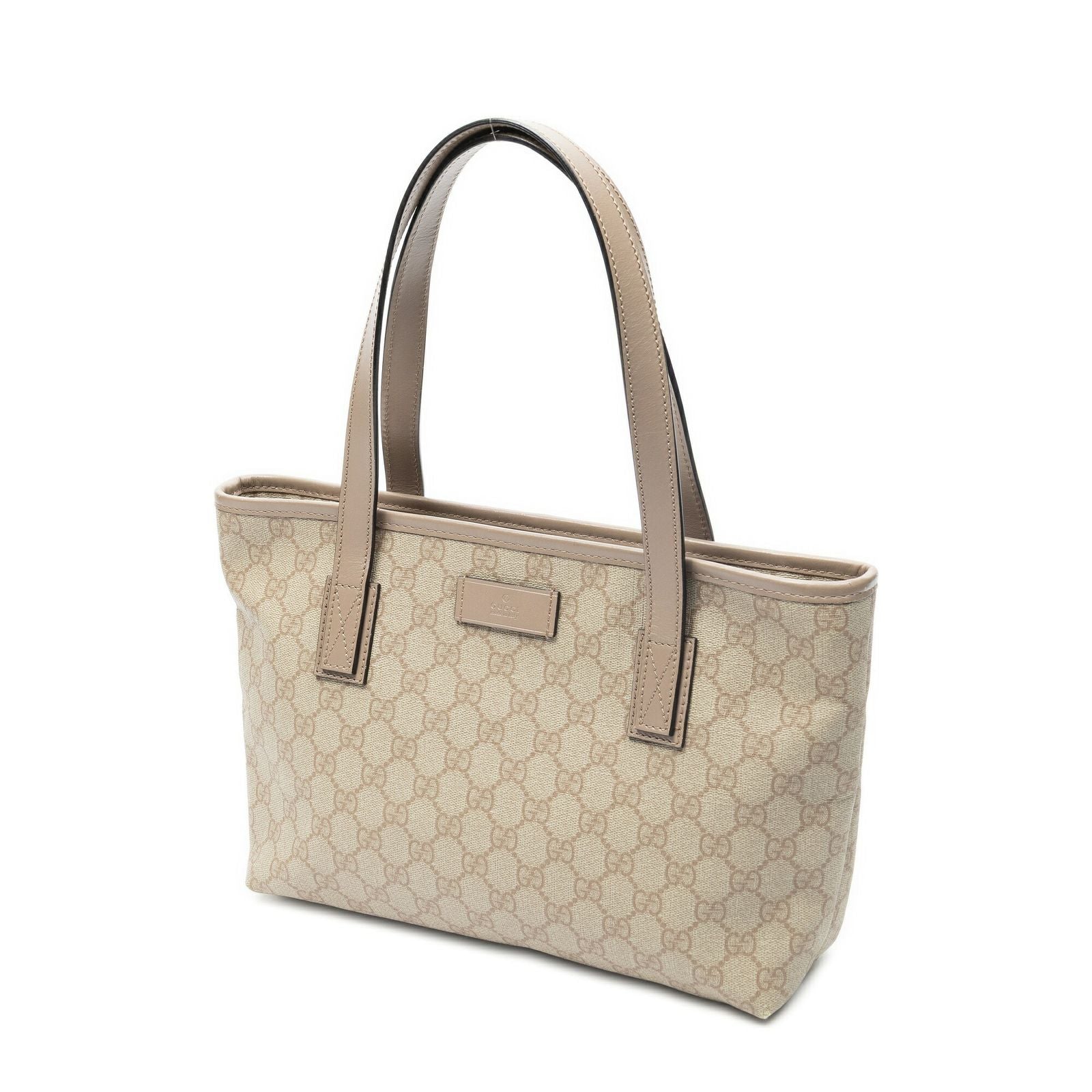 Gucci Small Joy Tote Beige Pink Supreme Canvas — view 2