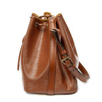 Louis Vuitton Noe Brown Epi Bucket Bag — view 3