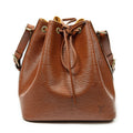 Louis Vuitton Noe Brown Epi Bucket Bag